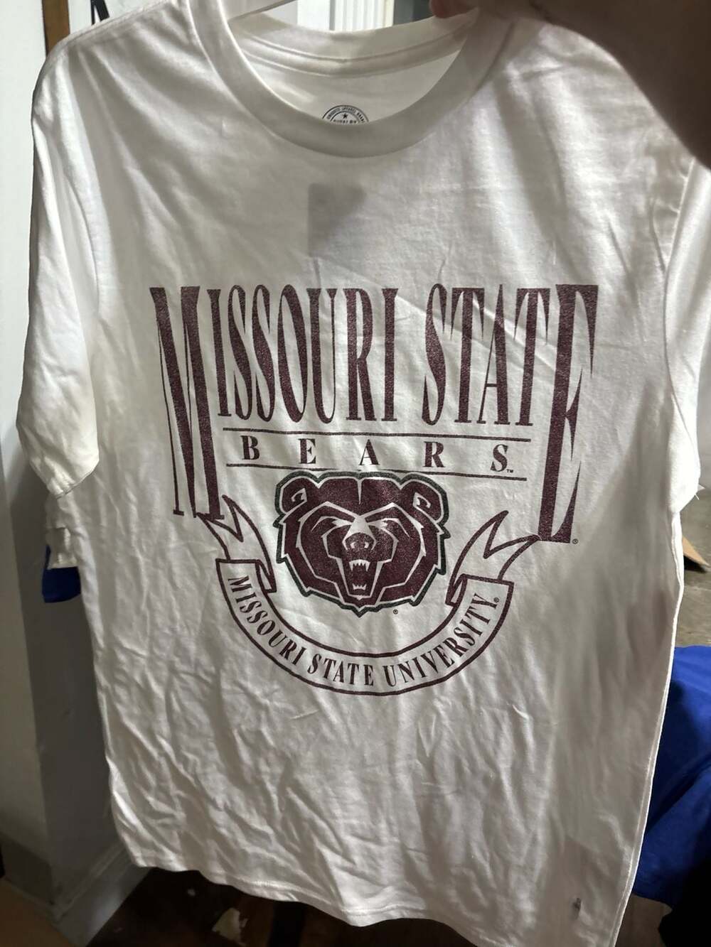 Missouri State University Bears White T-Shirt by Rivalry Threads
